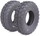 22x11-9 ATV/UTV Tires Sand Off-Road Tires 22x11-9, All Terrain 16mm Tread Depth 22x11x9, 6 PR,Set of 2 ATV Tires, Tubeless