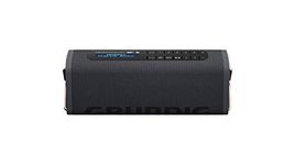 Grundig GBT Band Black - Bluetooth speaker with DAB+ and FM radio, 30 meter range, more than 8 hours playing time, 3.7 V battery with 2000 mAh, Bluetooth version V5.0