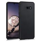 kwmobile Case Compatible with LG G8X ThinQ Case - Soft Slim Protective TPU Silicone Cover - Black