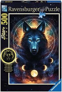 Ravensburger - Lunar Wolf Starline 500 Pieces