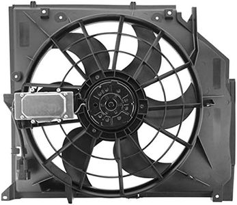 TOPAZ 17117561757 E46 Radiator Cooling Fan Assembly Replacement for BMW 3 Series 323i 325i 325xi 328i 330i 99-05