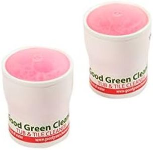 good green cleaner Bathroom Tub & Tile Refill Set | 2 Recyclable Refill PODs of Concentrate that works with any starter set | Makes 64 ounces of Ready to Use Cleaner