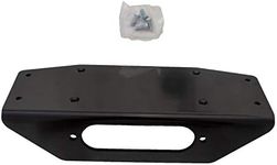 Rampage Products 88509W Recovery Bumper Winch Plate, Black