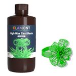 FiLAMONT High Wax Cast 3D Printer UV Resin Jewelry 3D Printing Liquid 3D Resin Universal High Precision for LCD/DLP/SLA 3D Printer 1000g