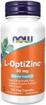 NOW L-OptiZinc 30 mg,100 Veg Capsules