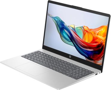HP 15.6" Laptop – AMD Ryzen 5, 16GB RAM, 1TB SSD, FHD, Silver, Windows 11