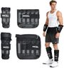 BeatBoost 15LB Adjustable Ankle & Wrist Weights, Leg Weights for Men