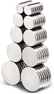 DIYMAG Magnets 60Pcs, 5 Different Size Small Refrigerator Magnets, Mini Round Disc Fridge Magnets for Crafts, and Office Magnets, Whiteboard Magnets, Map Magnets, Push Pin Magnets