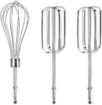 Alocs Hand Mixer Beaters Blender Replacement with Hand Mixers Whisk for Hamilton Beach Hand Mixers 62682RZ 62692 62695V 64699 Hand Mixer Egg Beaters Electric Mixer Whisk- 3 Pack