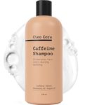 Cleo Cora Caffeine Shampoo for Women & Men - Hair Growth Shampoo Enriched with Rosemary Oil, Biotin, Argan Oil - Natural Anti Hair Loss Shampoo 250ml for All Hair Types