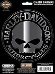 HARLEY-DAVIDSON Motorcycle Sticker Decal Willie G Skull Waterproof for Motorcycle Helmet Car Laptop and Many More