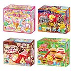 Popin' Cookin' DIY Kit Japaneese Snack Boxes Assortment 4pcs Kracie Party Children Ninjapo