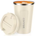 CS COSDDI 12 oz Stainless Steel Vacuum Insulated Tumbler - Coffee Travel Mug Spill Proof with Lid - Coffee Cups for Keep Hot/Ice Coffee,Tea and Beer