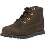 Timberland Toddler Brown 6 Inch Pokey Pine Boots-UK 4 Infant