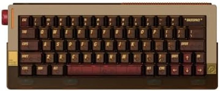 DRY STUDIO Retro 63 RT HE Magnetic Wired Gaming Keyboard with Mechanical Feel, Metal and PEI with 8K Low Latency and Mode Switching RGB - Hazy Amber
