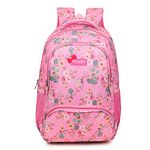 BEAUTY GIRLS By Hotshot Medium Size 1521 School Bag, College Standard Backpack For Girls & Women, 18Inch, 32L Waterproof School Bag - Pink