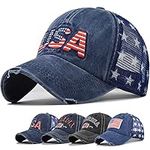 American Flag Baseball Cap for Men 