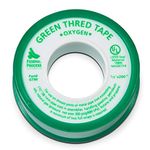 Gasoila GT90-24 Green 1/2" x 260" High Density PTFE Thred Tape Roll, (Pack of 24)