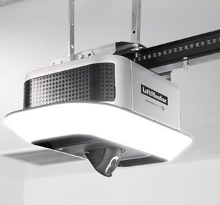 LiftMaster 4690L Heavy Duty DC Chain Drive Wi-Fi Garage Door Opener with LED Lights, Battery Backup, Integrated Camera, Grey, Compatible with myQ