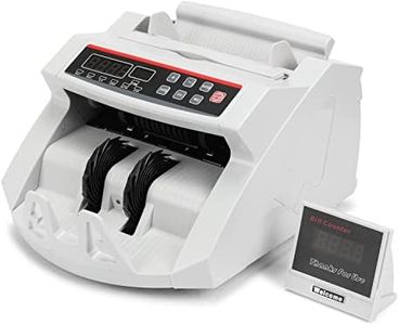 TEMPO DI SALDI Contador de billetes profesional con detector de billetes falsos y 2 pantallas LED