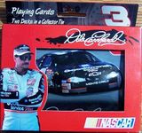 Dale Earnhardt Two Decks of Playing Cards in Highly Embossed Tin