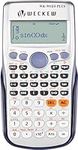 WECKEW Scientific Calculators, Math Calculator with 417 Functions, 2 Line 10+2 Digits Written Display Scientific Calculator for Secondary School/College/Business/Office