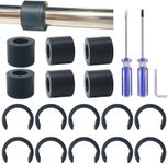 Rubber Roller Replacement Set, Mat Guide Rubbers, Retaining Rings for Cricut Repair Accessories, Complete Repair Kits Compatible with Cricut Maker/Maker 3 Only