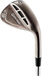 TaylorMade Milled Grind Hi Toe Raw Wedge Mens Right Hand Steel Stiff Standard Bounce 60.10 , Copper/Raw