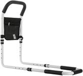 Bed Rails for Elderly Adults Safety: Adjustable Bed Assist Rails for Seniors & Patients with Storage Bag - Adjustment Fits Twin/Queen/King Cali Beds - Bedside Rail Handle Support Bar Bed Guard Rails