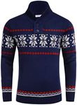 COOFANDY Men's Sweaters Holiday Fes