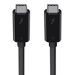 Belkin Thunderbolt 3 Cable (6.5'/2 Meters)-F2CD085bt2M-BLK