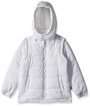 Amazon Brand - Symbol Boy's Jacket (AW23SYMBJKH_White_11-12 Years)