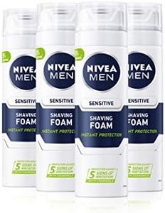 NIVEA Men Shave Foam Sensitive 200 ml x 4