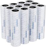 Packstrong Industrial Grade Clear Packing Tape 60 Rolls - 110 Yards per Roll - 3" Wide x 2.0 mil Thick, Acrylic Adhesive Heavy Duty Tape for Box Office Moving Packaging Shipping