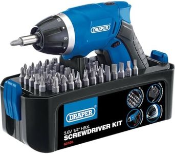 Draper 83568 Storm Force Cordless Li-Ion Screwdriver Kit (3.6V) - Multicoloured