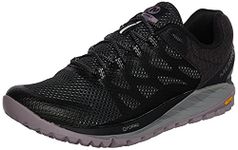 Merrell Women's Trail Walking Shoe, 11 AU, Black/Shark, 9.5