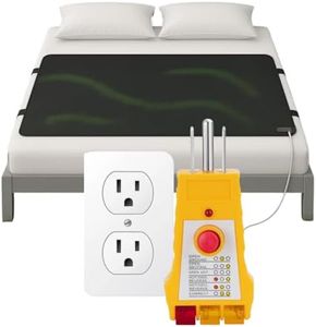 Queen Mat for Bed & Tester Bundle – for Relaxing Sleep & Safe Setup – Includes 15ft Cord, Secure Straps, Plug Checker, Gift-Ready Box