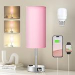 Fenmzee Pink Lamp for Bedroom Night