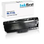 Inkfirst® Toner Cartridge D116L (MLT-D116L) Compatible Remanufactured for Samsung D116L Black Xpress M2825DW M2825ND M2826 M2875 M2875FD M2875FW M2876 M2625 M2625D M2626 M2675 M2675F M2675FN M2676