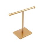 GERZWY SUS 304 Stainless Steel Towel Ring Gold Hand Towel Holder Standing Tree Rack for Bathroom Vanities Countertop