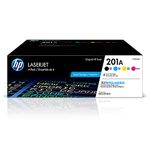 HP 201A (CF400AQ1) Black, Cyan, Magenta & Yellow Original Toner, 4 Cartridges