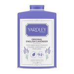 Yardley Original English Lavender Perfumed Body Powder, Original English Lavender Dusting Powder 200g