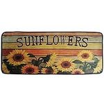 ZOVSON Rustic Sunflower Laundry Roo