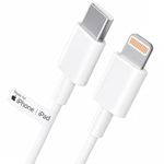 UNBREAKcable USB C to Lightning Cable (1M) | MFi Certified Fast Charging PD Cable for iPhone 15/14/13/12/11/X/8, iPad | Durable Braided Type C to Lightning Charger Cord