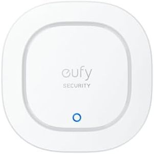 eufy Security Siren, 105 dB Wireless Alarm, IP65 Weatherproof, Remote Alerts, 2-Year Battery Life, HomeBase Required, Compatible with HomeBase S380 and S280, App Control, Easy to Install