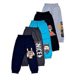 T2F Boy's Regular Fit Cotton Track Pant (BYSTRK12_Multicolor_2-3 years_Multicolor_2 Years-3 Years)