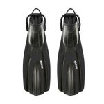 Mares AVANTI SUPER-CHANNEL Scuba Diving Flippers Men's XL Black