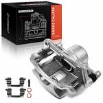 A-Premium Disc Brake Caliper Assembly with Bracket Compatible with Select Chevy, Pontiac and Saturn Models - Cobalt 2005-2010, G5 2007-2009, Pursuit 2005-2006, Ion 2003-2007 - Front Right Passenger