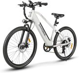 SAMEBIKE 27.5" Electric Bike for Adults with Torque Sensor and Hydraulic Brakes, 100km Range, 36V 15AH Removable Battery, Max Speed 25KM/H, Mountain E-Bike