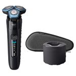 Norelco Philips Shaver 7500, Rechargeable Wet & Dry Electric Shaver with SenseIQ Technology, Quick Clean Pod, Travel Case and Pop-up Trimmer, S7783/84